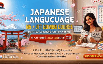 Japanese Language N5 + JFT Combo Course